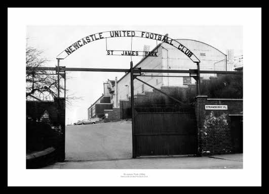 Newcastle United St James Park Stadium 1964 Photo Memorabilia