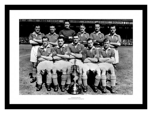 Portsmouth FC First League Champions 1949 Photo Memorabilia