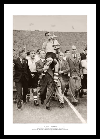 Preston North End 1938 FA Cup Final Team Photo Memorabilia