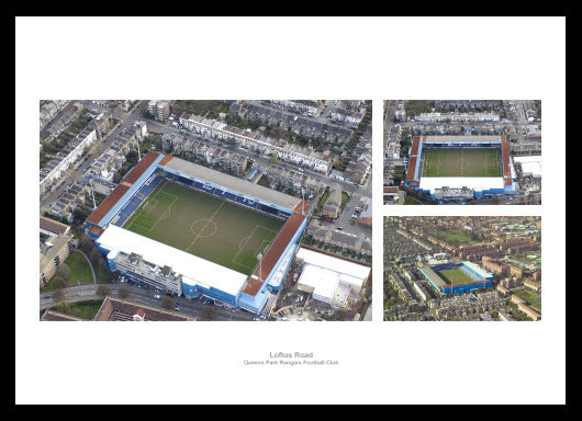 Queens Park Rangers Loftus Road Stadium Aerial Photo Memorabilia
