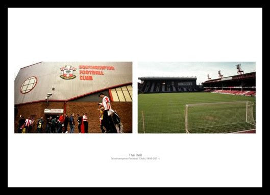 Southampton FC The Dell Football Stadium Historic Photo Memorabilia