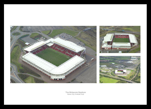 Stoke City Bet365 Stadium Aerial Views Photo Memorabilia