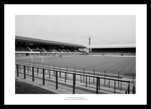 Stoke City The Victoria Ground Historic Photo Memorabilia