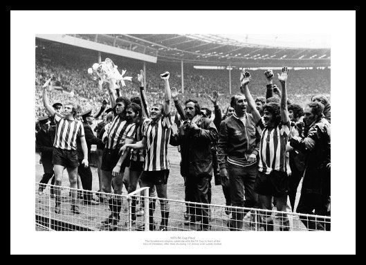 Sunderland 1973 FA Cup Final Team Photo Memorabilia