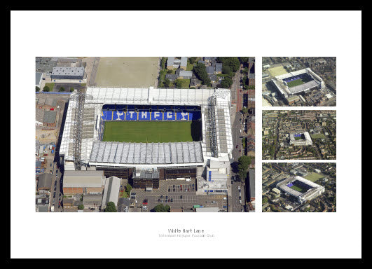 Tottenham Hotspur Old White Hart Lane Aerial Photo Memorabilia