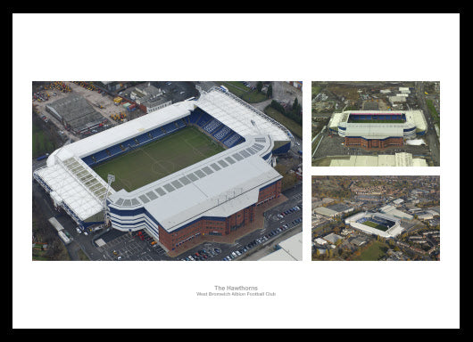West Bromwich Albion The Hawthorns Aerial Views Photo Memorabilia