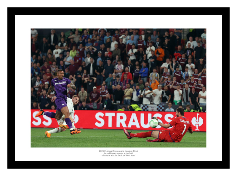 West Ham United 2023 Europa Conference League Final Bowen Winning Goal Photo