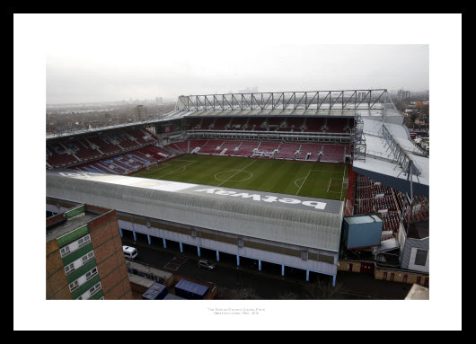 Boleyn Ground (Upton Park) West Ham United Stadium Photo Memorabilia