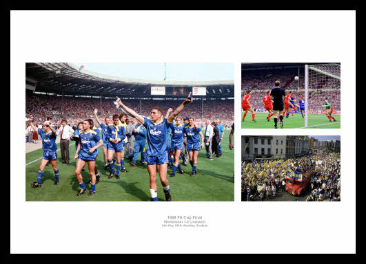 Wimbledon FC 1988 FA Cup Final Photo Montage