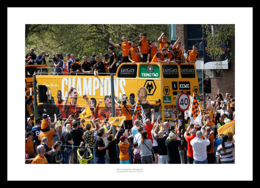 Wolverhampton Wanderers 2018 Championship Winners Photo Memorabilia