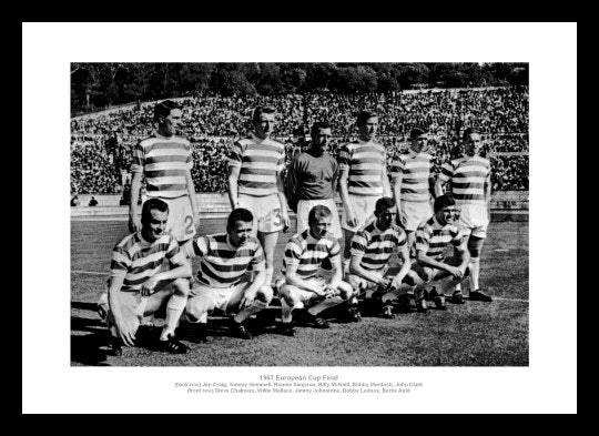 Lisbon Lions Celtic 1967 European Cup Final Photo Memorabilia