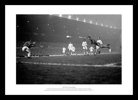 Peter Osgood Chelsea 1970 FA Cup Final Photo Memorabilia