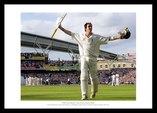 Kevin Pietersen 2005 Ashes Oval Test Match Photo Memorabilia