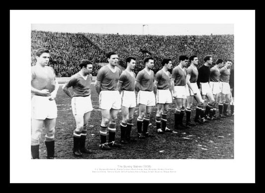 The Busby Babes 1958 Manchester United Team Photo Memorabilia