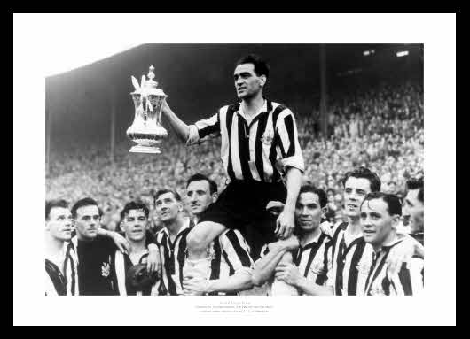Newcastle United 1952 FA Cup Final Team Photo Memorabilia
