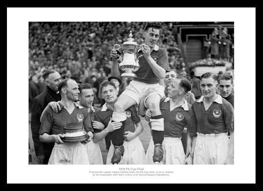 Portsmouth FC 1939 FA Cup Final Team Photo Memorabilia
