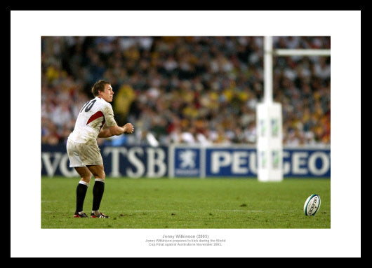 Jonny Wilkinson 2003 Rugby World Cup Final Photo Memorabilia