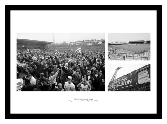 Brighton & Hove Albion Goldstone Ground Photo Memorabilia