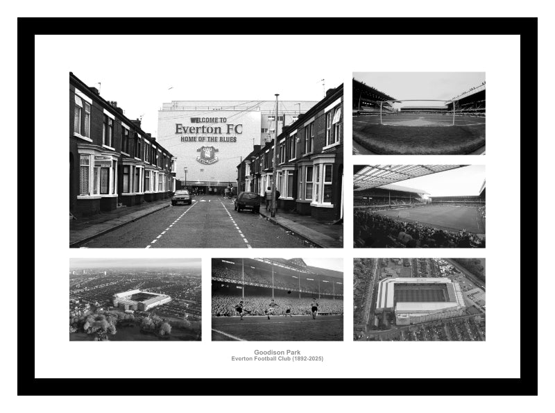 Goodison Park Everton FC Photo Montage Memorabilia