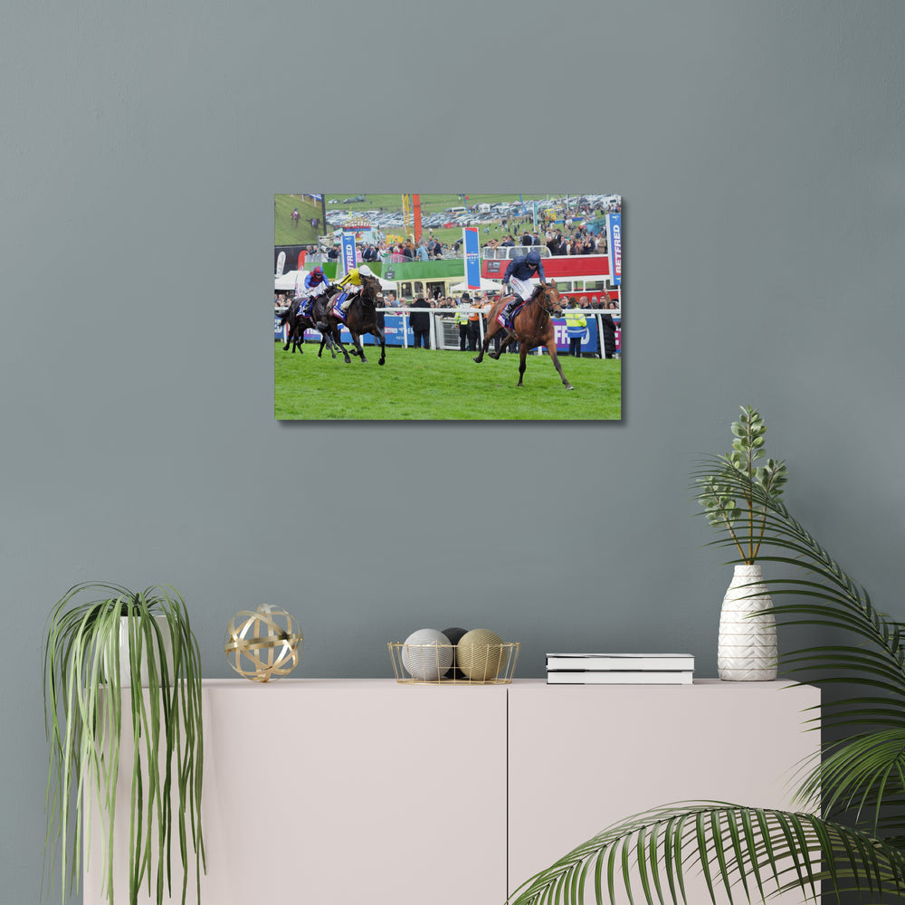 City of Troy 2024 Epsom Derby Winner Horse Racing Photo Memorabilia