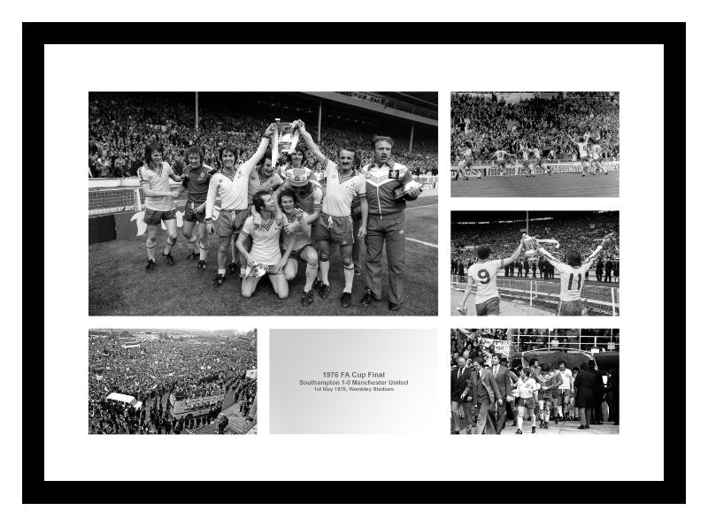 Southampton 1976 FA Cup Final Photo Montage
