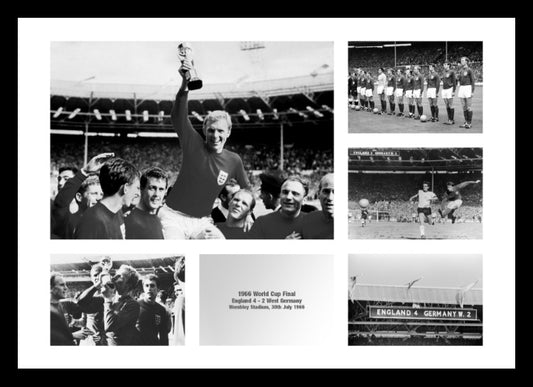 England 1966 World Cup Team Photo Montage Memorabilia