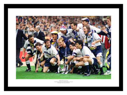 Tottenham Hotspur 1991 FA Cup Final Team Photo Memorabilia