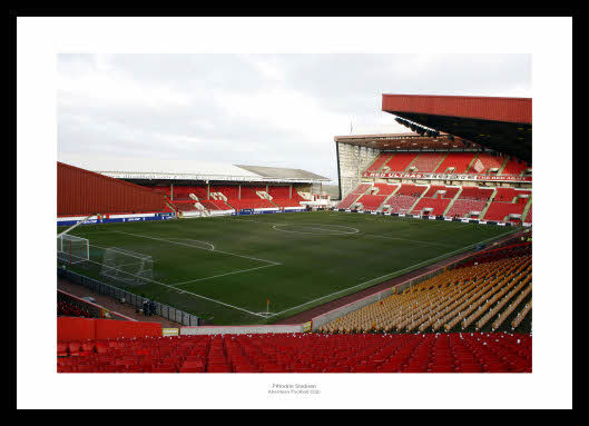Aberdeen FC Pittodrie Stadium Photo Memorabilia