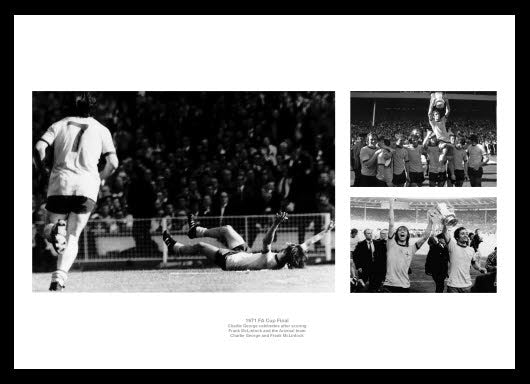 Arsenal FC 1971 FA Cup Final Framed Photo Memorabilia