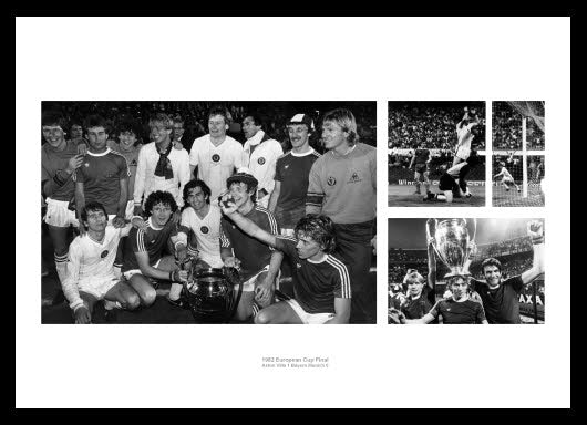 Aston Villla 1982 European Cup Final Photo Memorabilia