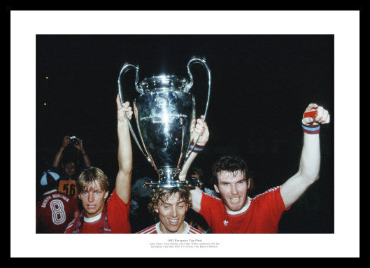 Aston Villa 1982 European Cup Team Celebrations Photo Memorabilia
