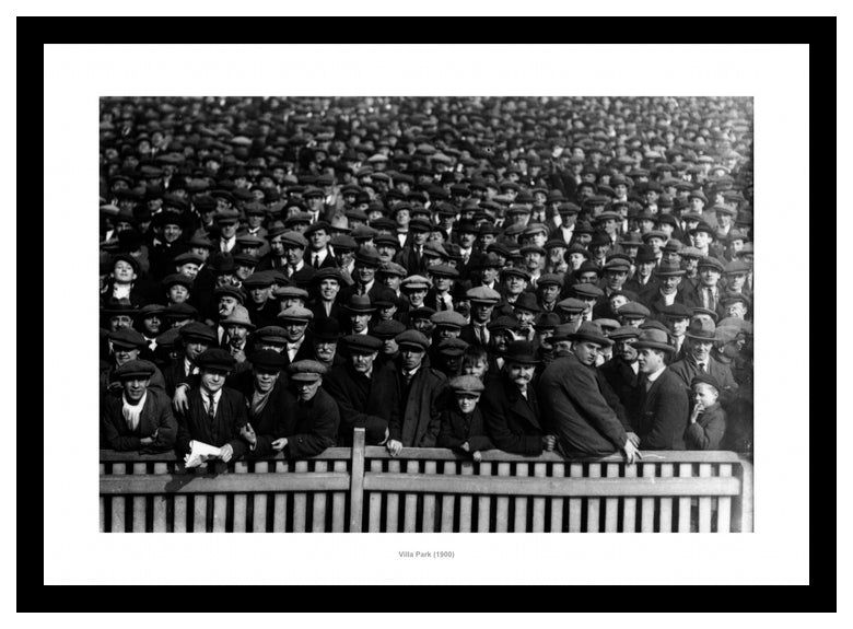 Aston Villa Fans Match Day at Villa Park 1900 Photo Memorabilia