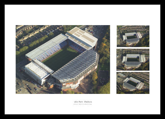 Aston Villa Stadium Villa Park Aerial Photo Memorabilia