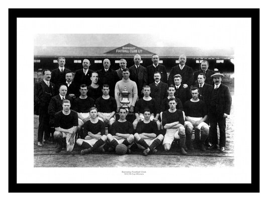 Barnsley FC 1912 FA Cup Winning Team Photo Memorabilia