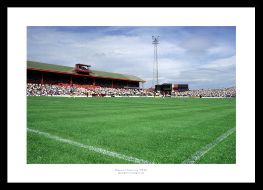 Oakwell Stadium 1987 Barnsley FC Photo Memorabilia