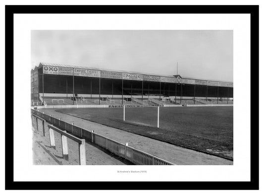 Birmingham City St Andrew's Stadium 1919 Photo Memorabilia
