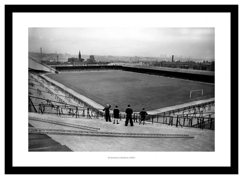 St Andrew's Stadium 1947 Birmingham City Photo Memorabilia