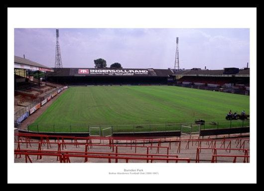 Burnden Park Bolton Wanderers Old Stadium Photo Memorabilia