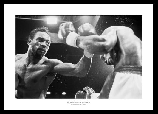 Nigel Benn v Chris Eubank 1990 Boxing Photo Memorabilia