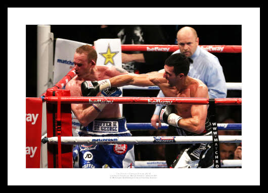 Carl Froch v George Groves 2014 World Title Boxing Photo Memorabilia