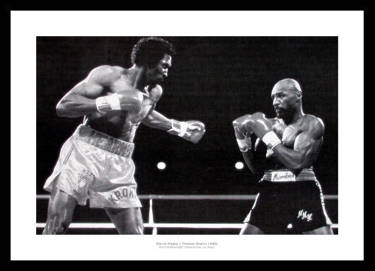 Marvin Hagler v Thomas Hearns 1985 Boxing Photo Memorabilia