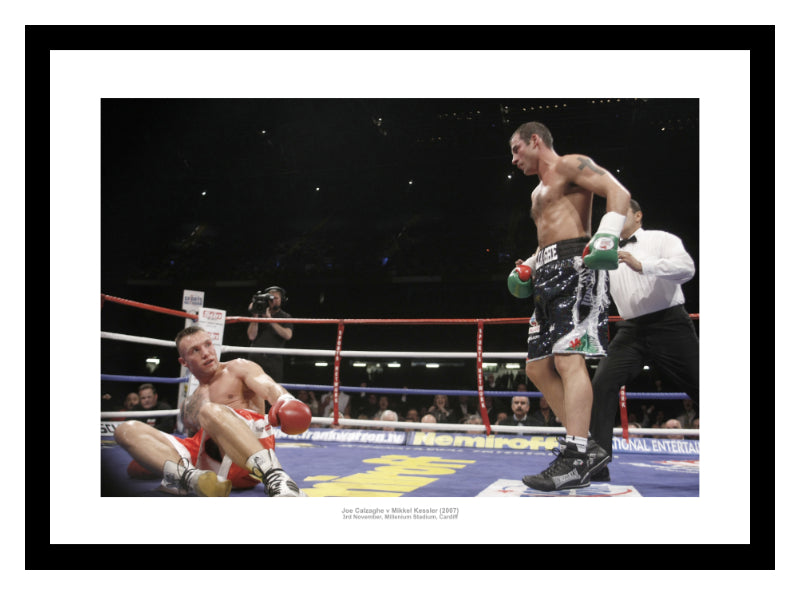 Joe Calzaghe Undisputed Champion 2007 Boxing Photo Memorabilia