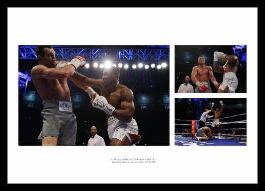 Anthony Joshua v Wladimir Klitschko 2017 Boxing Photo Memorabilia