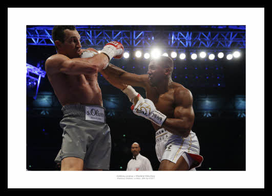 Anthony Joshua v Vladimir Klitschko 2017 Boxing Photo Memorabilia