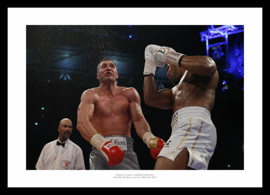 Anthony Joshua v  Wladimir Klitschko 2017 Boxing Photo Memorabilia