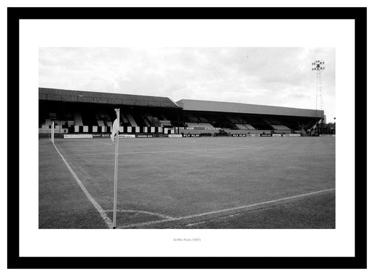 Brentford FC Griffin Park Stadium 1987 Photo Memorabilia