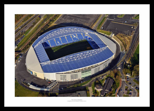 Brighton Amex Stadium Aerial Photo Memorabilia