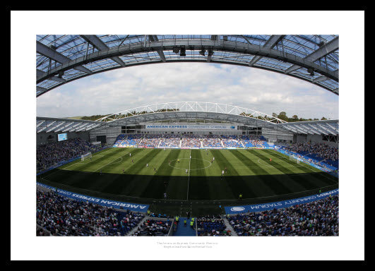 Brighton & Hove Albion Matchday Amex Stadium Photo Memorabilia