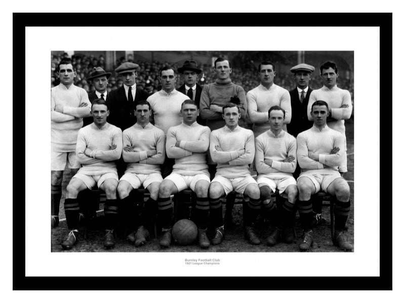 Burnley FC First League Champions 1921 Team Photo Memorabilia