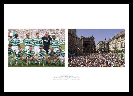 Celtic FC 2003 UEFA Cup Final Photo Memorabilia